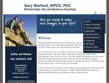 Tablet Screenshot of garywarford.com